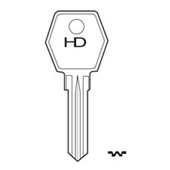 H477 HN3 Henderson key blank