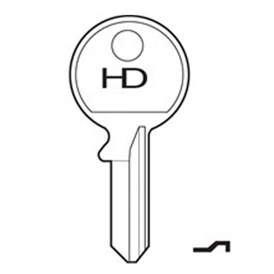 H051 43 Squire key blank
