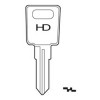 H525 HU4R Huwil key blank