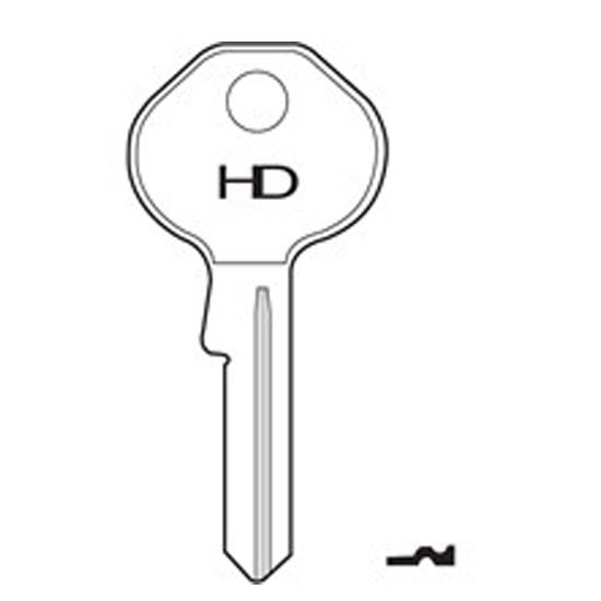 H529 1092-7000 Master key blank