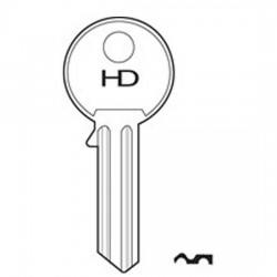 H537 V18R Viro key blank