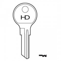 H538 102AM Chicago key blank