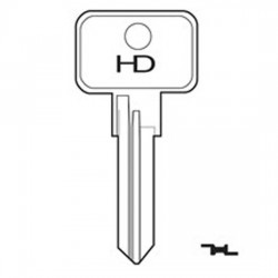 H054 DM60 Dom key blank