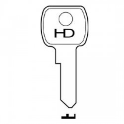 H072 R85P L&F key blank