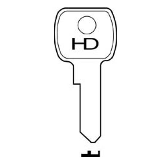 H072 R85P L&F key blank