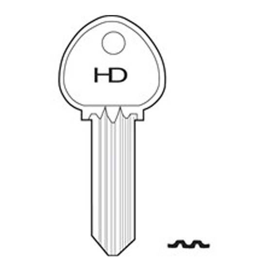 SS156 Ingersol IG4 N key blank