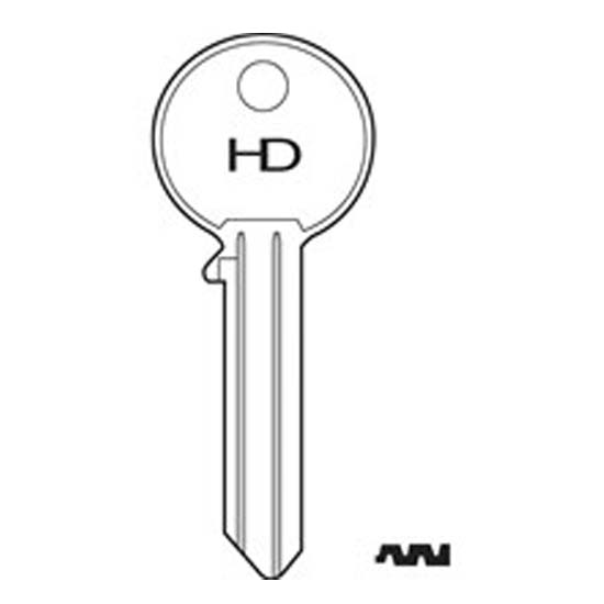 SS160 Banham 9HSR key blank