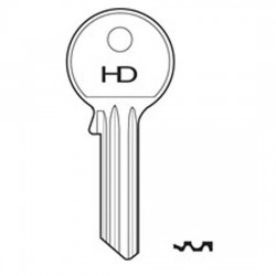 H114 ALD1 Aldridge key blank