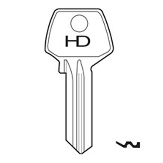 H128 CB3 Corbin key blank