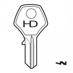 H129 CB6 Corbin key blank