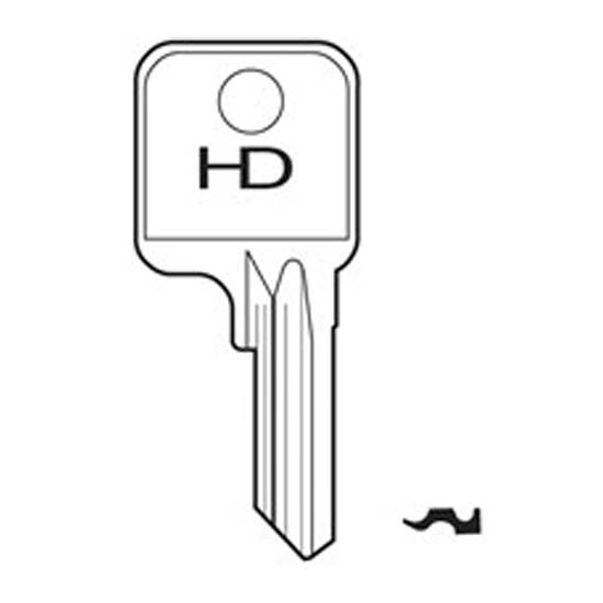 H141 DM21 Dom key blank
