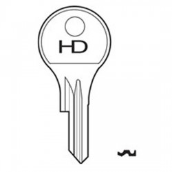 H147 DM31 Dom key blank