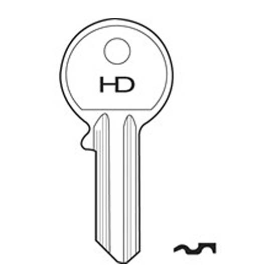 H157 NSR9CS Cisa key blank