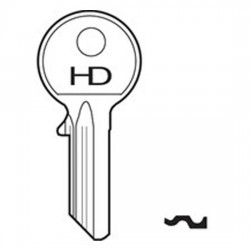 H160 X9CS Cisa key blank