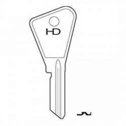 H185 H10F Vachette key blank