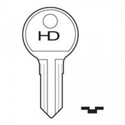 H198 iLLi Illinois key blank