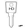 H209 Las23 Las key blank