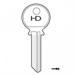 H231 LP1 Laporte key blank