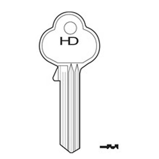 H245 RO1EG Corbin key blank