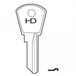 H256 PZ1 Papiaz key blank