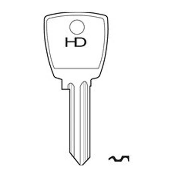 H275 SO1R Sofi key blank