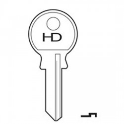 H288 TCE7 Tricircle key blank