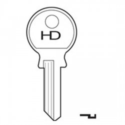 H289 TCE8 Tricircle key blank