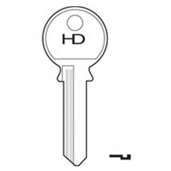 H291 TCE10 Tricircle key blank