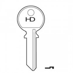 H292 TCE11 Tricircle key blank