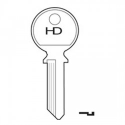 H293 TCE12 Tricircle key blank