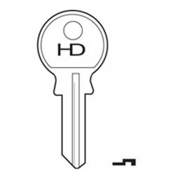 H296 TCE15 Tricircle key blank