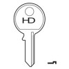 H298 TCE17 Tricircle key blank