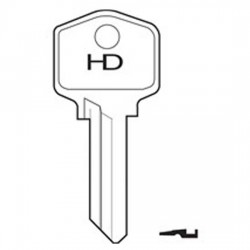 H300 TE2 Tesa key blank
