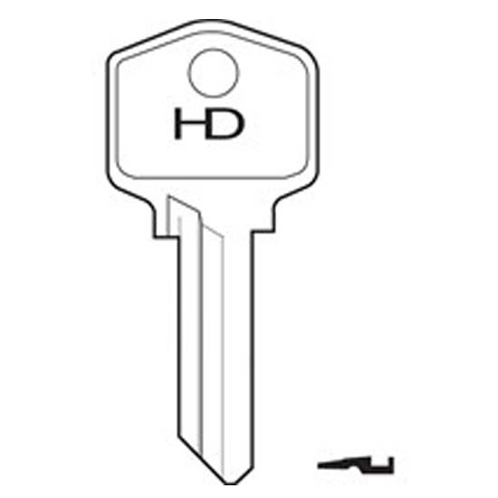 H300 TE2 Tesa key blank H300 TE2 Tesa key blank