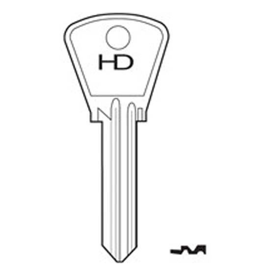 H303 T01 Trio Ving key blank