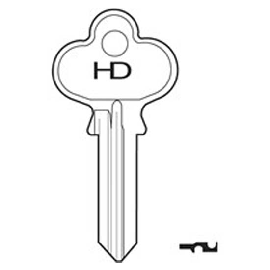 H347 22 Segal key blank