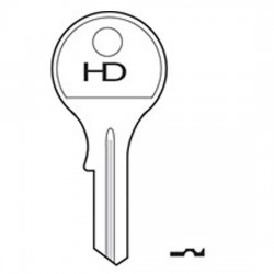 H386 64RD Dom key blank
