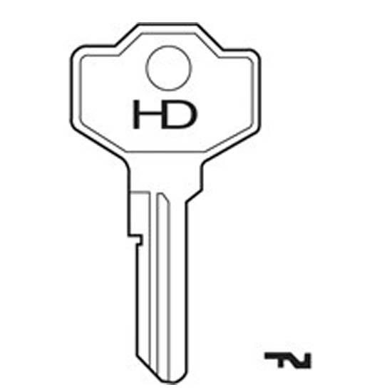 H391 D1098B Dexter key blank
