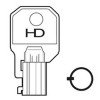 H393 137 L&F key blank