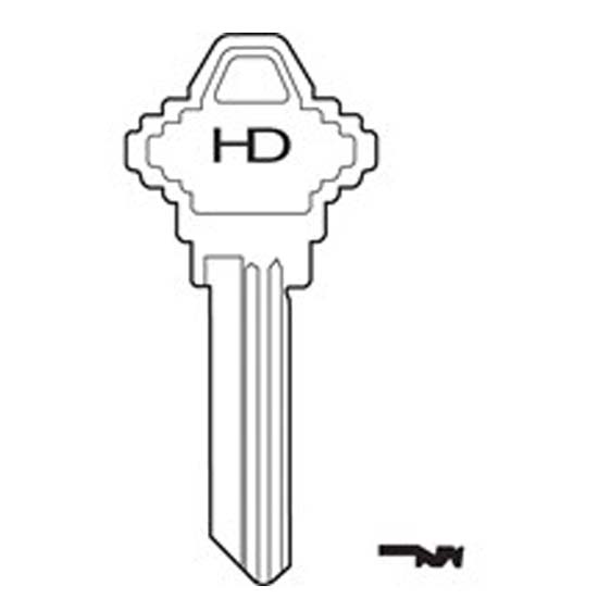 H407 A145F Schlage key blank
