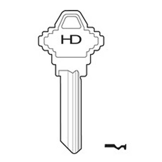 H412 A145L Schlage key blank