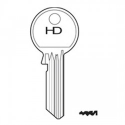 H454 RS1 Davenport key blank