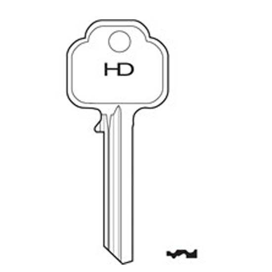 H478 UNL727 Chubb key blank