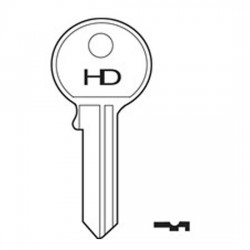 H498 1046A Yale key blank