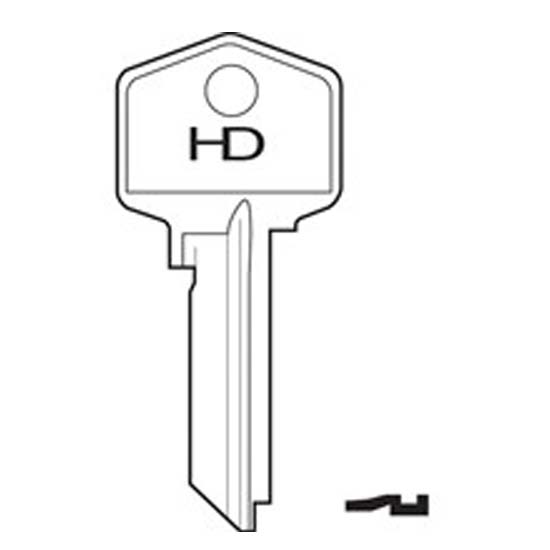 H501 TE6R Tesa key blank