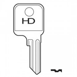 H545 DM19R Dom key blank