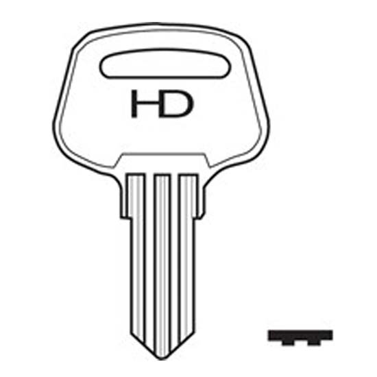 H548 ROY1 Royal key blank
