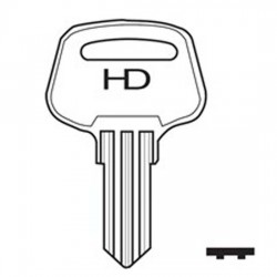 H549 ROY2 Royal key blank