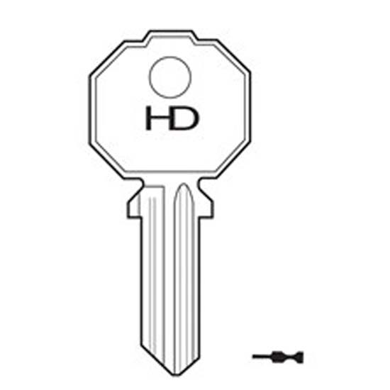 H566 PF2S Prefer key blank H566 PF2S Prefer key blank