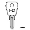 H577 EU9 Eurolock key blank